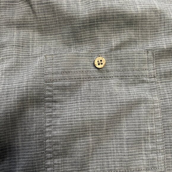 Kuhl Mens Short Sleeve Button Up Shirt XXL Gray Karib - Picture 4 of 13